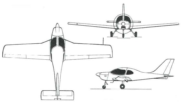 AEROPRACT A-33 A33 3D view