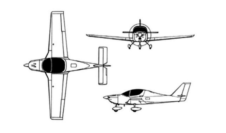 TECNAM Astore ASTO 3D view