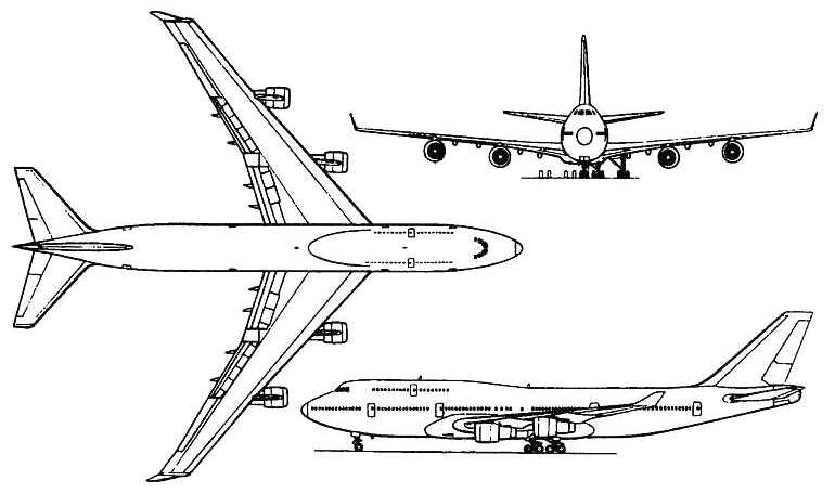BOEING 747-8 BOEING 747-8 BBJ B748 3D view
