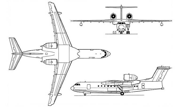 BERIEV Be-200 Altair BER2 3D view