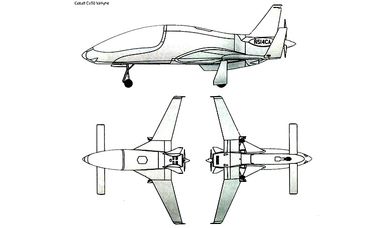 COBALT Co-50 Valkyrie CO50 3D view