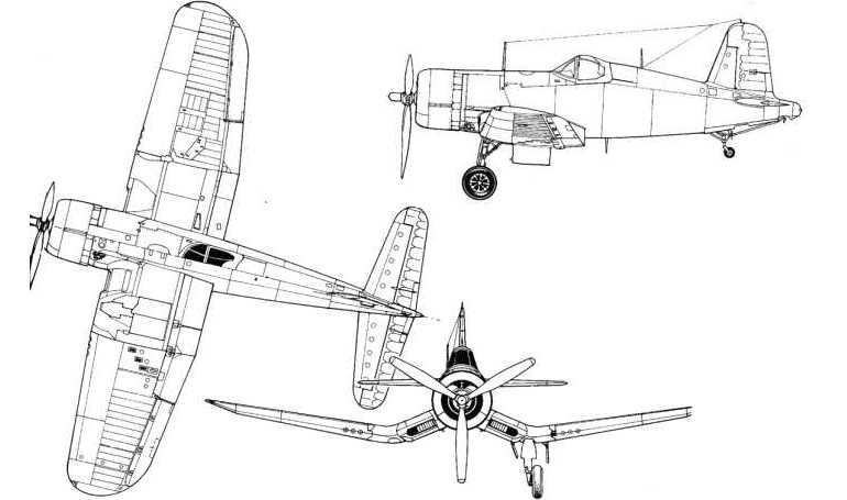 CHANCE VOUGHT AU Corsair CHANCE VOUGHT F4U Corsair CHANCE VOUGHT V-166 Corsair GOODYEAR FG Corsair VOUGHT-SIKORSKY F4U Corsair VOUGHT-SIKORSKY V-166 Corsair CORS 3D view