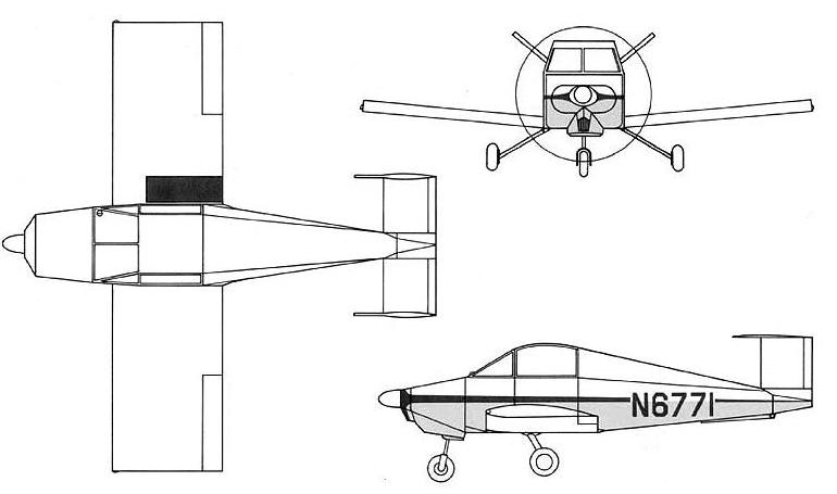 DAVIS DA-2 DA2 3D view