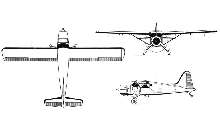 AIRTECH (1) DHC-2-PZL3S Beaver DE HAVILLAND CANADA DHC-2 Mk1 Beaver DE HAVILLAND CANADA L-20 Beaver DE HAVILLAND CANADA U-6 Beaver DHC2 3D view