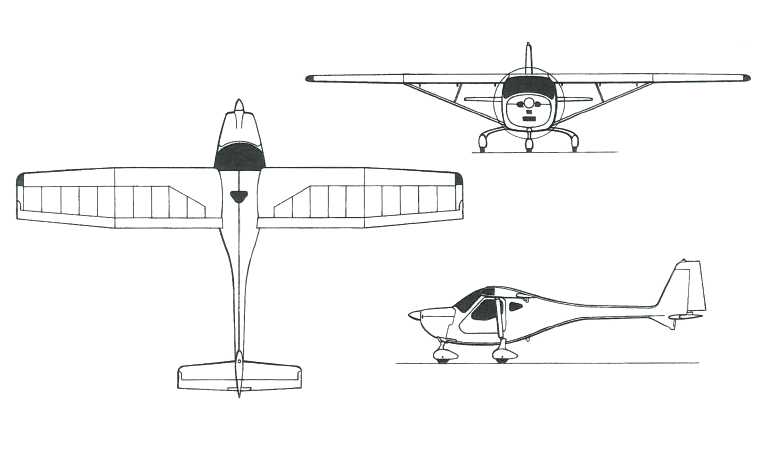 REMOS G-3 Mirage G3 3D view