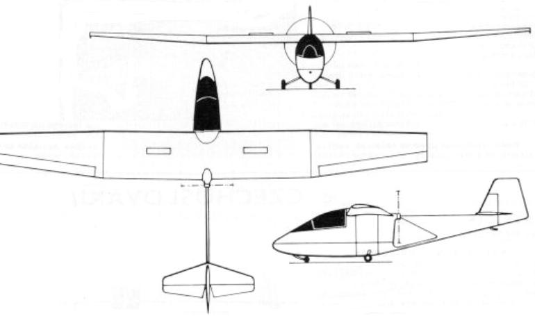 BRDITSCHKA HB-21 Hobbylifter BRDITSCHKA HB-21 Hobbyliner HB21 3D view