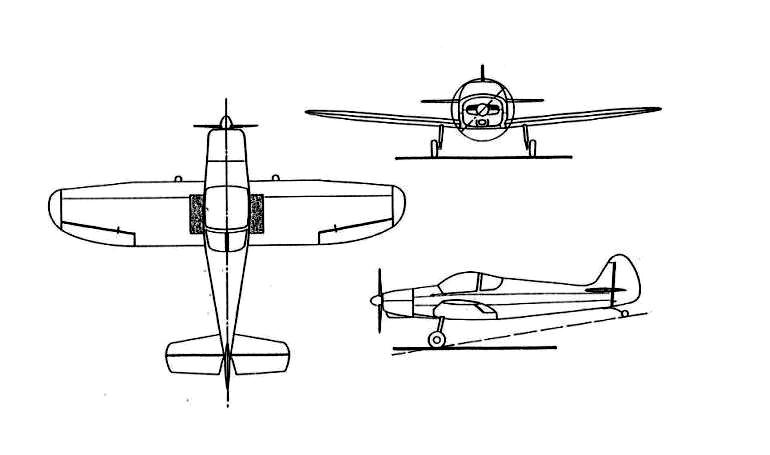 NICOLLIER HN-700 Menestrel 2 HN70 3D view