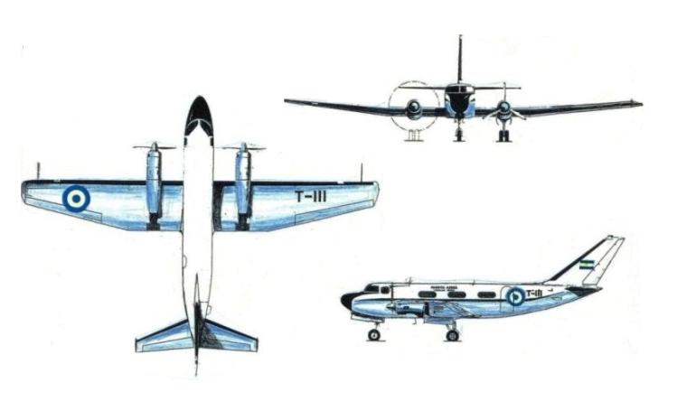 DINFIA IA-50 Guarani 2 FMA IA-50 Guarani 2 IA50 3D view