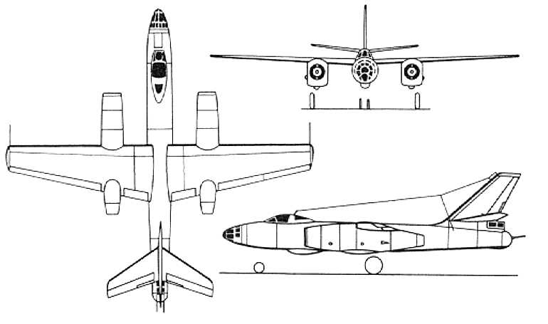 HARBIN H-5 HARBIN HJ-5 HARBIN HZ-5 ILYUSHIN Il-28 IL28 3D view