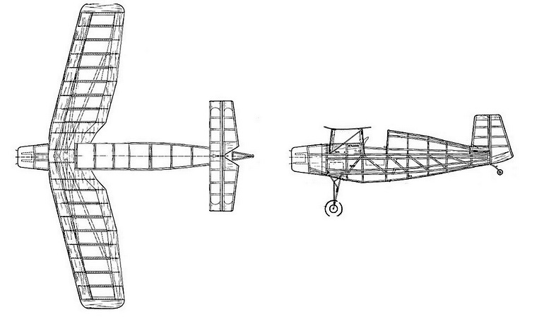 KAMINSKAS RK-2 Jungster 2 JUN2 3D view
