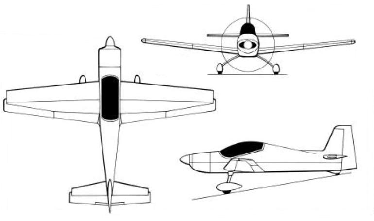 KOVACS K-51 Peregrino K51 3D view