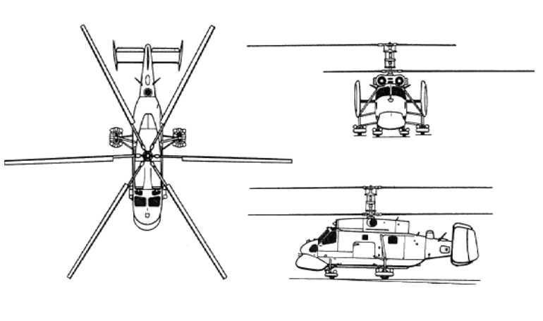 KAMOV Ka-25 KA25 3D view