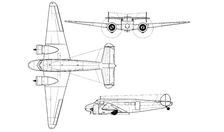 LOCKHEED L-10 Electra LOCKHEED XR2O Electra L10 3D view