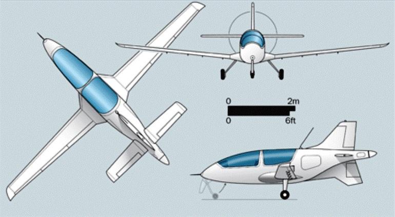 LH AVIATION LH-10 Ellipse LH10 3D view