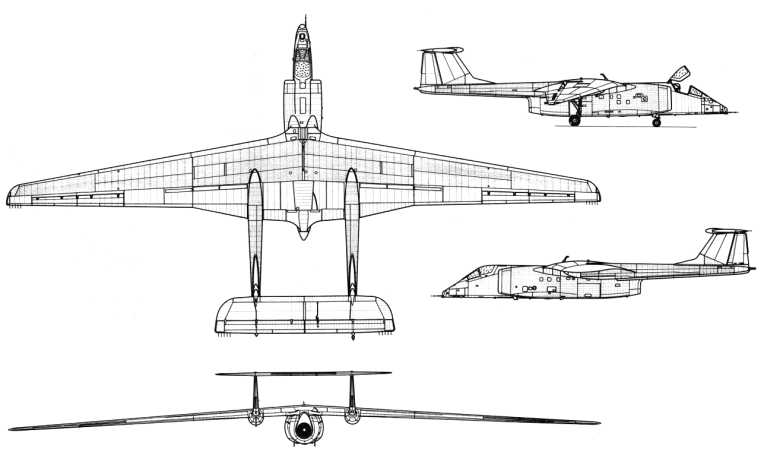 MYASISHCHEV M-17 Stratosfera M17 3D view