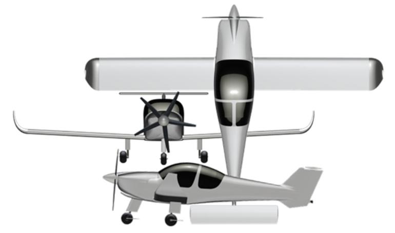 DYN'AERO MCR-R180 MCRR 3D view