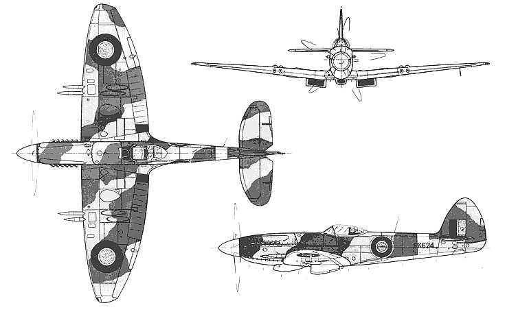 JURCA MJ-100 Spitfire Replica MJ1H 3D view
