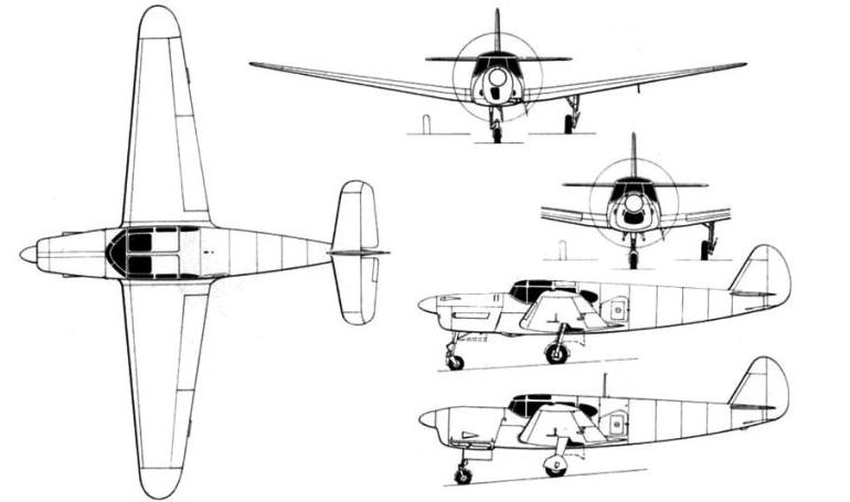NORD 1100 Noralpha NORD 1101 Ramier 1 NORD 1102 Ramier 2 N110 3D view