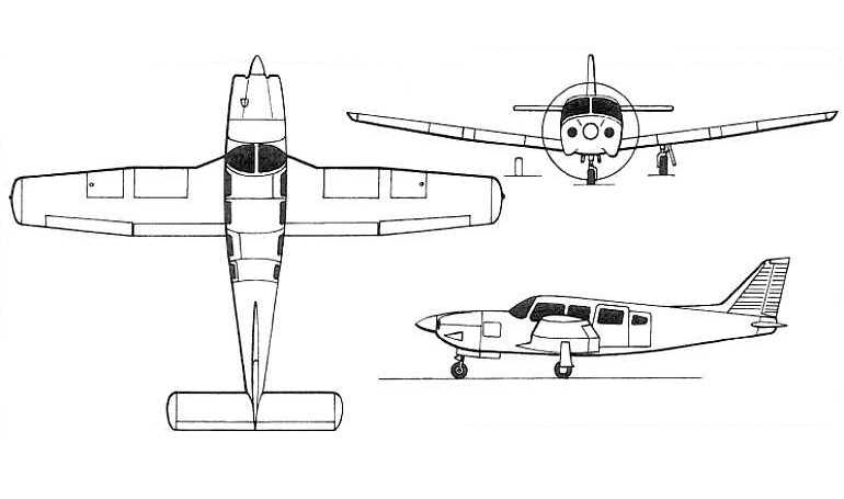 AICSA PA-32RT Turbo Lance 2 CHINCUL PA-A-32RT-300 Lance 2 CHINCUL PA-A-32RT-300T Turbo Lance 2 EMBRAER PA-32RT-300 Lance 2 PIPER PA-32RT-300 Lance 2 PIPER PA-32RT-300T Turbo Lance 2 P32T 3D view
