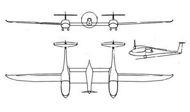 PIPISTREL Taurus Electro G4 PIT4 3D view