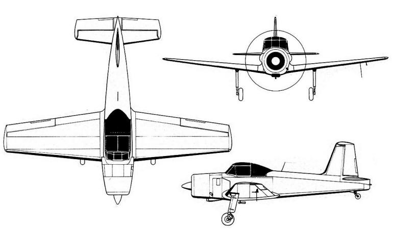 HUNTING P-56 Provost HUNTING PERCIVAL P-56 Provost PERCIVAL P-56 Provost PPRO 3D view