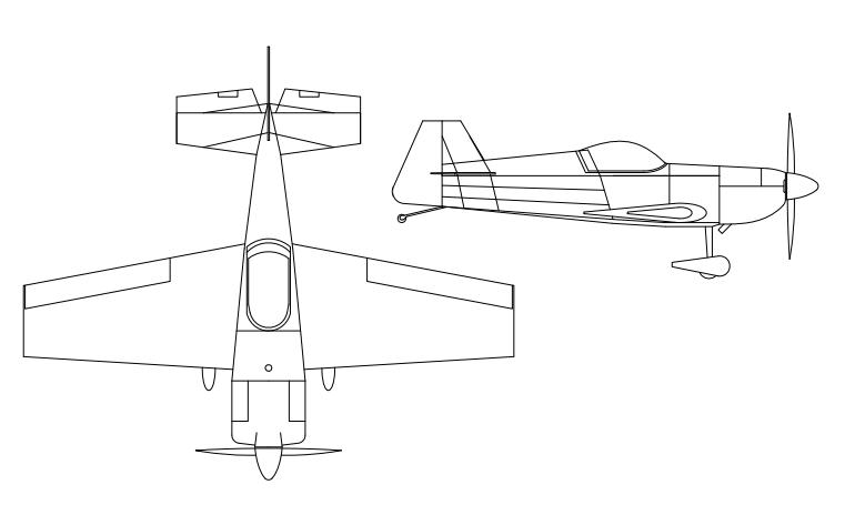 AIRCRAFT SPRUCE DR-107 One Design RIHN DR-107 One Design RODS 3D view