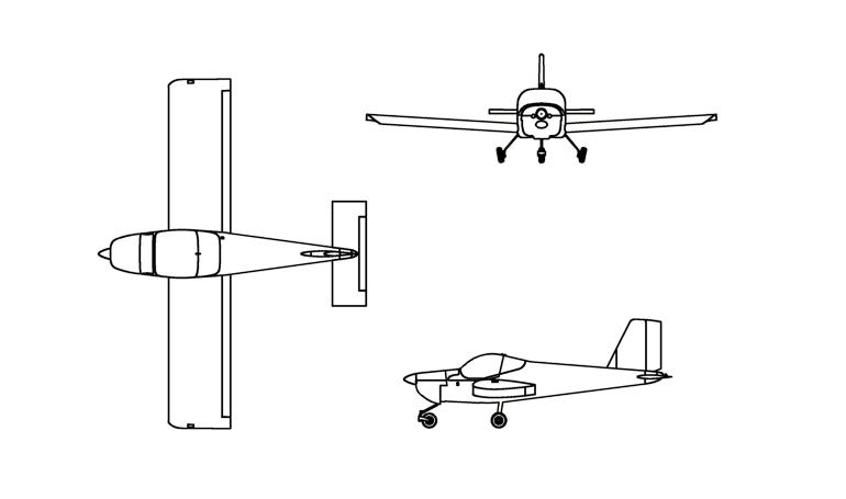 VAN'S RV-12 RV12 3D view