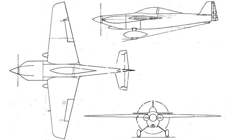 VSR SR-1 Snoshoo SNOS 3D view
