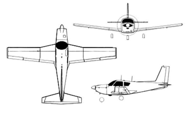 SOCATA ST-10 Diplomate SOCATA ST-10 Provence SOCATA ST-10 Super Horizon ST10 3D view