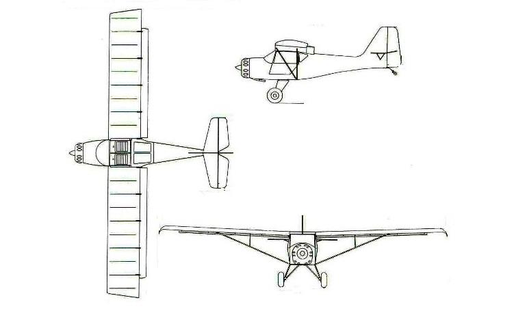 SKYSTAR Kitfox Vixen SKYSTAR Kitfox Voyager VIX 3D view