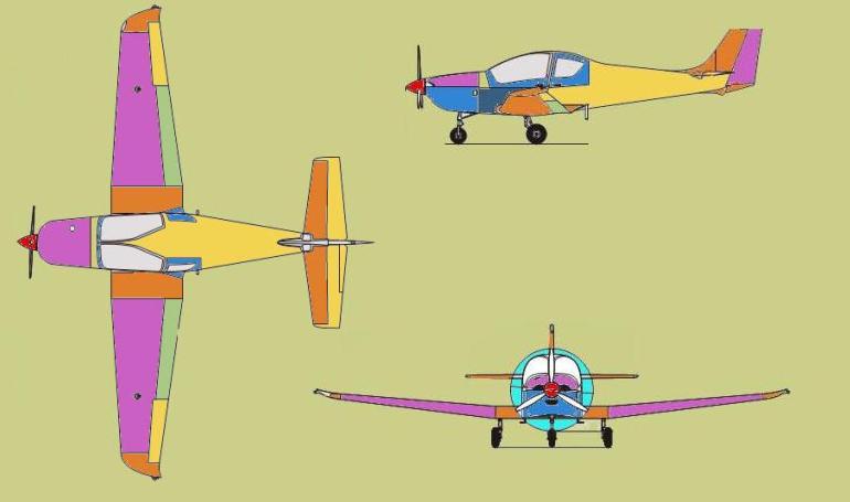 EVEKTOR VUT-100 Cobra VUT1 3D view