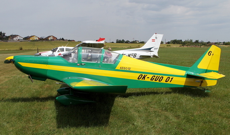 ASSO AEREI Asso 4 Whisky PCV Asso 4 Whisky VIDOR Asso 4 Whisky ASO4 aircraft photograph